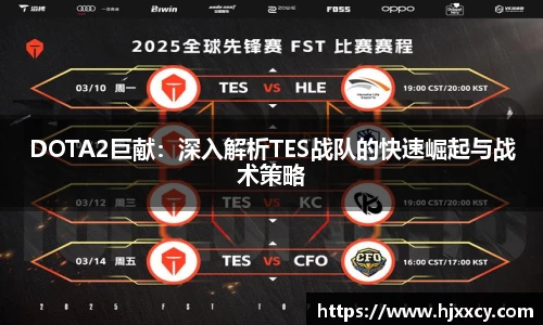 DOTA2巨献：深入解析TES战队的快速崛起与战术策略